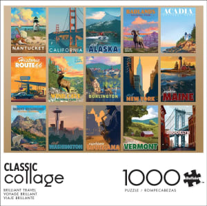 Brilliant Travel Collage By Buffalo Games