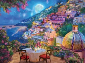 Night & Day: Rendezvous Positano Italy By Buffalo Games