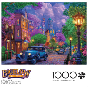 City at Dusk Nostalgic & Retro By Buffalo Games