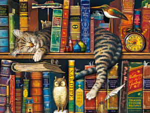 The Cats of Charles Wysocki: Frederick the Literate Books & Reading By Buffalo Games
