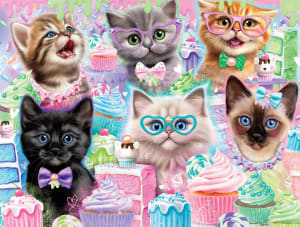 Cupcake Kittens Cats By Buffalo Games
