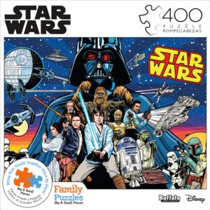 Comic Pinball Art Star Wars Family Pieces By Buffalo Games
