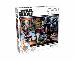 Return of the Jedi Collector's Case Art Star Wars Family Pieces By Buffalo Games