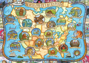Cryptids of North America Maps & Geography By Buffalo Games
