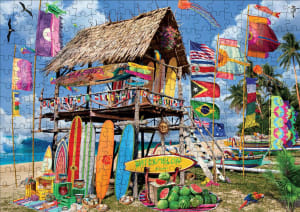 Watermelon Surf Shack Beach & Ocean By Buffalo Games