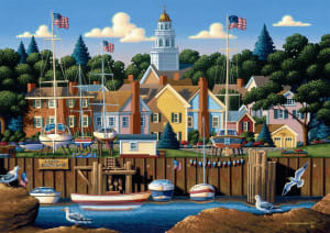 Marblehead Folk Art By Buffalo Games