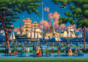 Statue of Liberty Folk Art By Buffalo Games