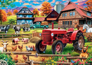 Country Life: European Countryside Farm Animal By Buffalo Games