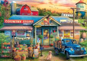 Farm Sale General Store Jigsaw Puzzle By Buffalo Games