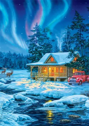 Country Life: Evening Performance Cabin & Cottage By Buffalo Games
