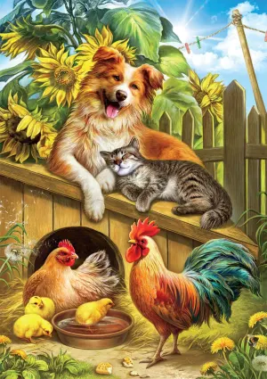 Summer Farm Friends Farm Animal By Buffalo Games