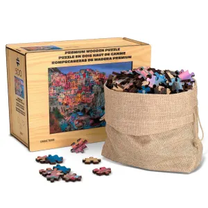 Wood Puzzle: Cinque Terre Italy By Buffalo Games