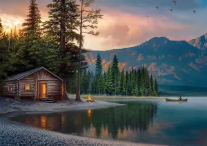 Lakeside Heaven Cabin & Cottage By Buffalo Games