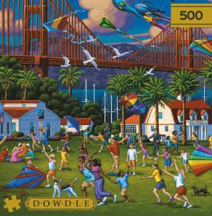 Gold: Golden Gate Bridge San Francisco By Buffalo Games