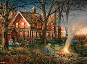 Autumn Evening Around the House By Buffalo Games