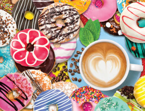 Donuts N' Coffee Dessert & Sweets By Springbok