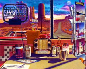 Love Diner Nostalgic & Retro Jigsaw Puzzle By Springbok