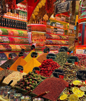 Istanbul Spice Market Food and Drink By Springbok