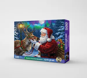 Santa's Favorite Reindeer Christmas By Springbok