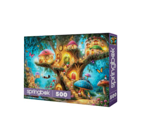 Gnome Treehouse Village Forest By Springbok