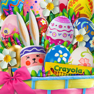 Crayola's Colorful Easter Easter By Springbok