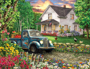 Puzzles To Remember: Simpler Times Nostalgic & Retro By Springbok