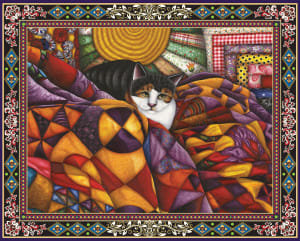 Quilted Cat Cats By Springbok