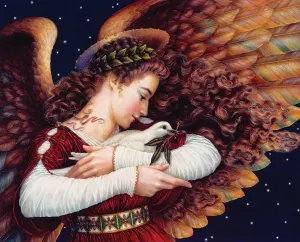 Angel and Dove Angel By Springbok