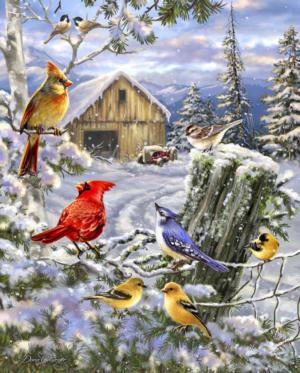 Frosty Morning Song Winter Jigsaw Puzzle By Springbok