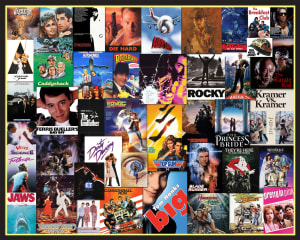 Going To The Movies Nostalgic & Retro By Springbok