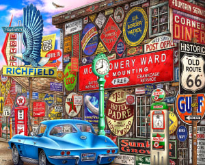 Route Sixty-Six Nostalgic & Retro By Springbok