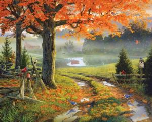 Country Home Fall Jigsaw Puzzle By Springbok