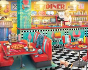 Diner Nostalgic & Retro Jigsaw Puzzle By Springbok