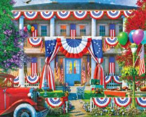 Independence Day Fourth of July Jigsaw Puzzle By Springbok