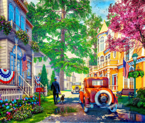 4th of July Walk Nostalgic & Retro By Springbok