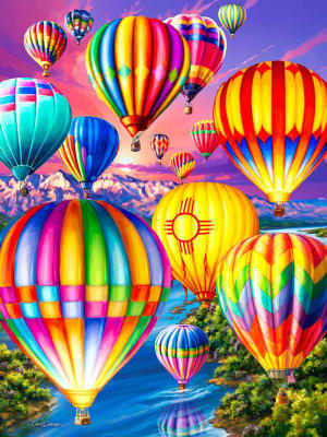 Magical Flight Hot Air Balloon By Springbok