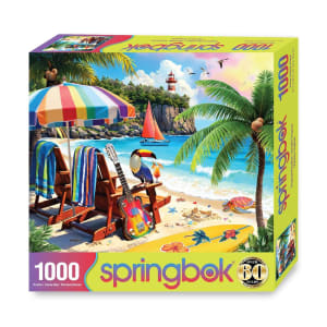 Tropical Paradise Beach & Ocean By Springbok