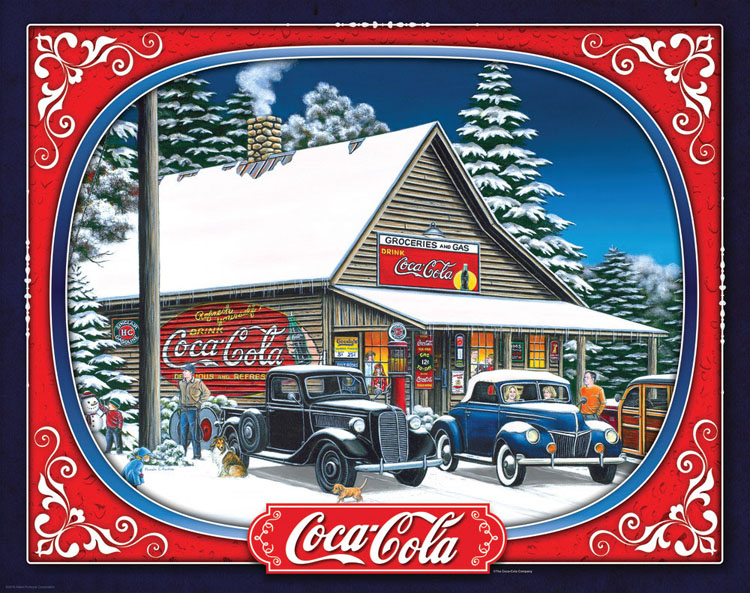 Coca-Cola Holiday Tidings Coca Cola By Springbok
