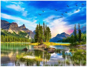 Puzzles to Remember - Spirit Island Lakes & Rivers By Springbok