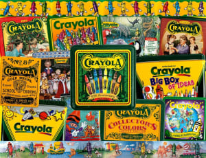 Crayola Tins 400 Pc Puzzle Game & Toy By Springbok
