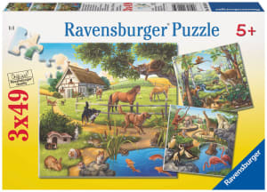 Forest/Zoo/Domestic Animals - Scratch and Dent Animals By Ravensburger