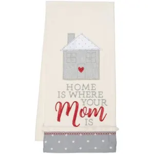 Mom Applique Tea Towel By Carson