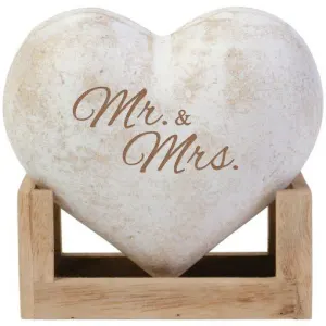 Mr. & Mrs. 3D Heart By Carson