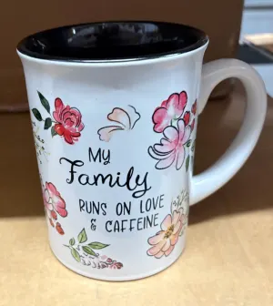 Caffeine and Love Mug By Carson