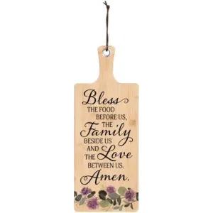 Bless The Food Serving Board By Carson