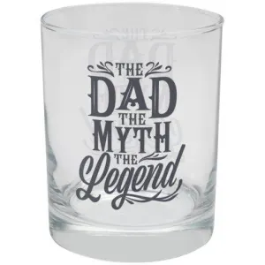 Dad  12oz Rocks Glass By Carson