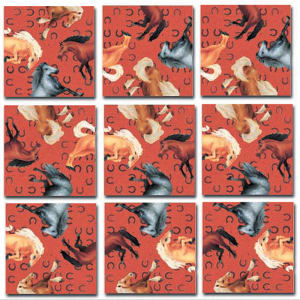 Horses Horse By Scramble Squares