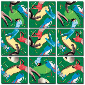 Golf Sports By Scramble Squares