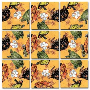 Turtles Reptile & Amphibian By Scramble Squares
