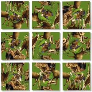 Moose! Forest Animal By Scramble Squares